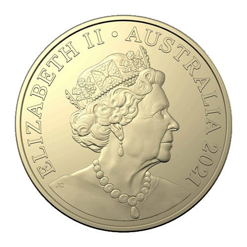 2021 $1 & $2 30 Years of the Wiggles Coloured Al/Br Uncirculated 6 Coin Set