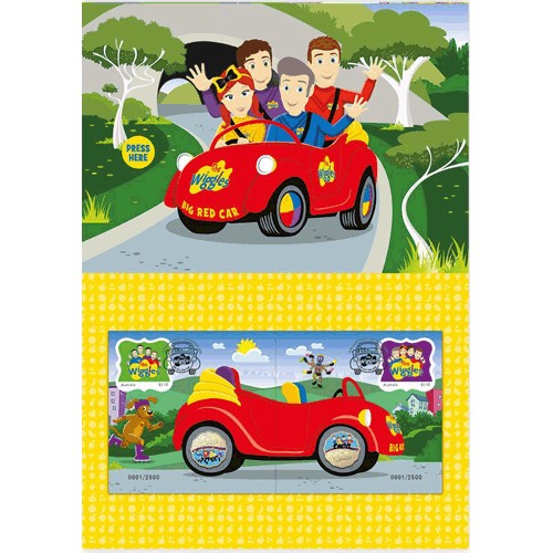 2021 30c 30 Years of the Wiggles Original Coin & Stamp Cover PNC