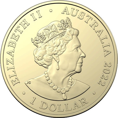 2022 $1 Bicentenary of the Royal Agricultural Society Al/Br Coloured Uncirculated Coin