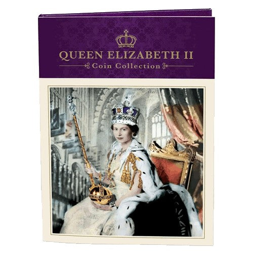 2022 The Queen's Platinum Jubilee Gold Plated Commemorative Medallion & Folder