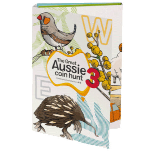 2022 $1 The Great Aussie Coin Hunt 3 A- Z Set Folder Only (No Coins)