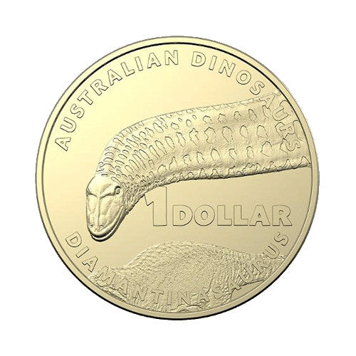 2022 $1 Australian Dinosaurs - Diamantinasaurus Coin & Stamp Cover PNC
