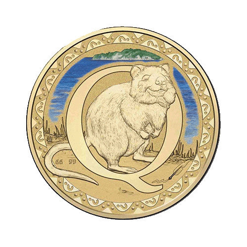 2016 $1 Fair Dinkum Aussie Alphabet Part One Q Coin & Stamp Cover PNC