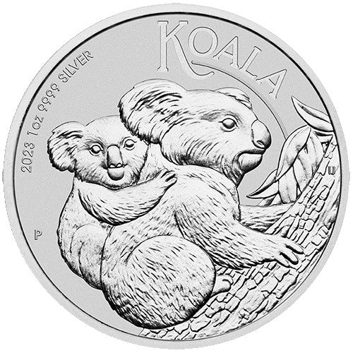 2023 $1 Australian Koala 1oz Silver Bullion Coin in Capsule