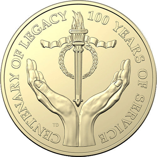 2023 $1 FIFA Women's World Cup Australian & New Zealand Al/Br Coloured Uncirculated Coin