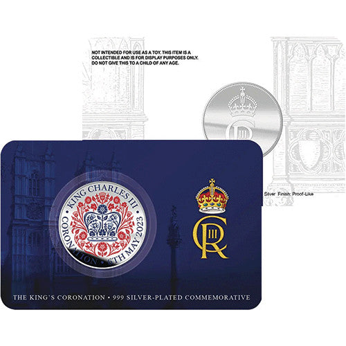 2023 King Charles III 9g Proof-like Medallion in Card