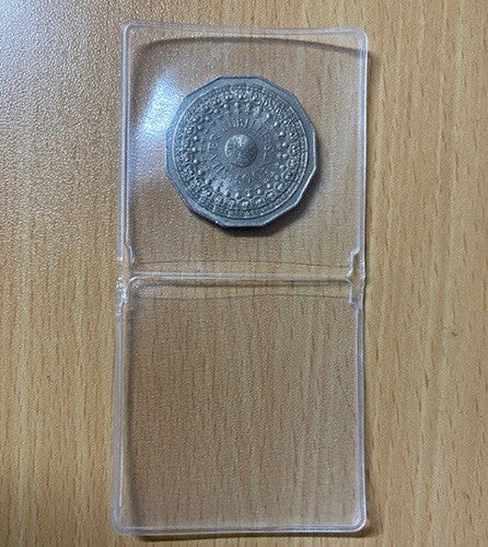 Double Pocket Coin Flip 50x50mm Pack of 50 - Plasticiser Free