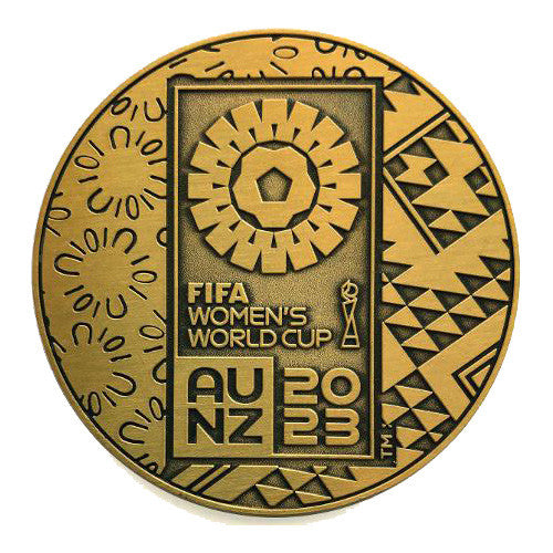 2023 FIFA Women's World Cup Coloured Limited Edition Medallion & Stamp Cover PNC