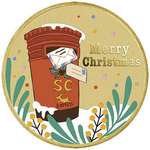 2023 $1 Merry Christmas Coin & Stamp Cover PNC
