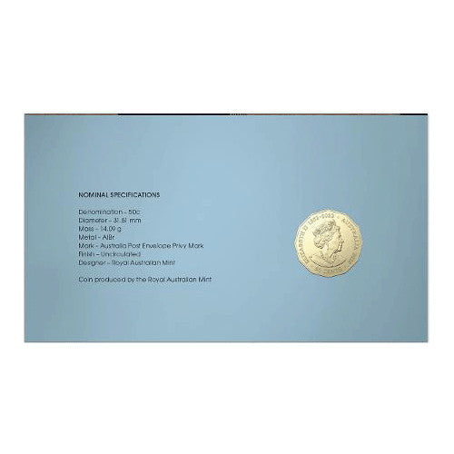 2023 50c 50th Anniversary of Sydney Opera House Coin & Stamp Cover PNC