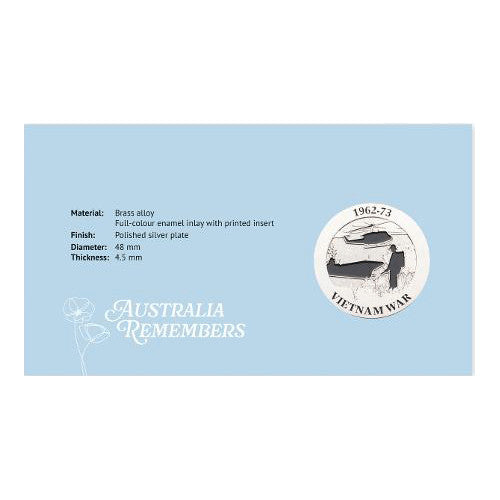 2023 Australia Remembers Limited Edition Medallion & Stamp Cover PNC