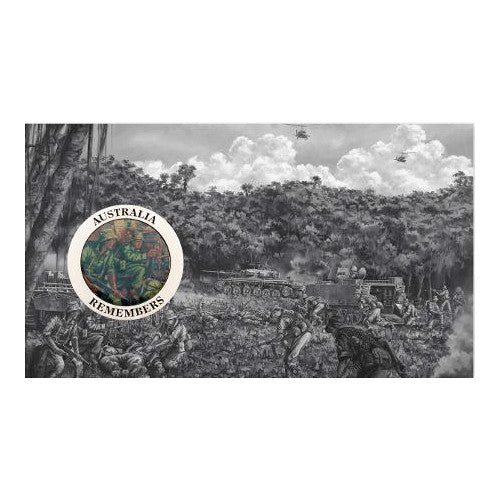 2023 Australia Remembers Limited Edition Medallion & Stamp Cover PNC