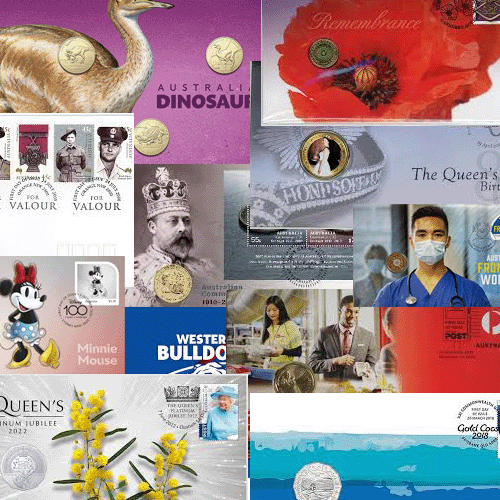 postal numismatic covers – tagged 