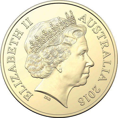 2018 $2 Remembrance Day Armistice Centenary Al/Br Coloured Coin Obverse
