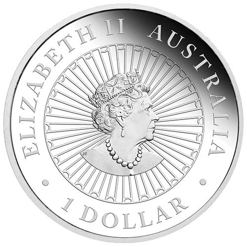 2022 $1 Australian Opal Lunar Series Year of the Tiger 1oz Silver Proof Coin