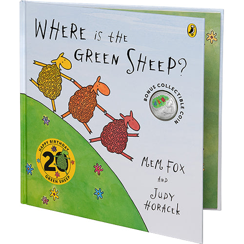 2024 20c 20th Anniversary of Where is the Green Sheep - Special Edition Book with Cu/Ni Coin