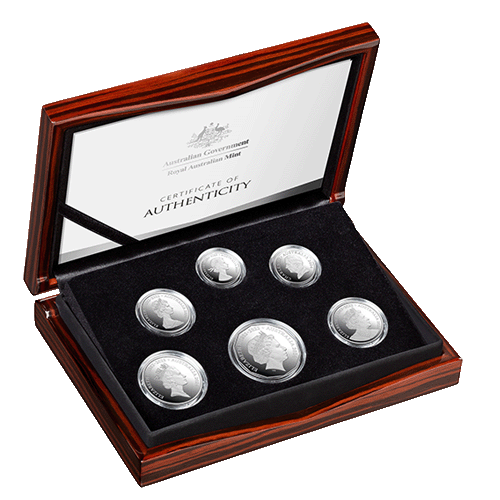 2024 Change of Monarch Six-Coin Fine Silver Proof Year Set 