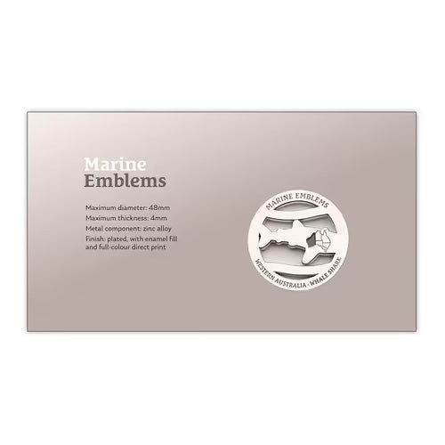 2024 Marine Emblems #2 - Seadragon, Shark, Barramundi Medallion & Stamp Cover PNC - Set of 3