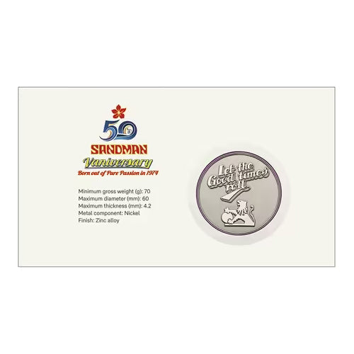 2024 Holden Sandman 50th Anniversary Limited Edition Medallion & Stamp Cover 