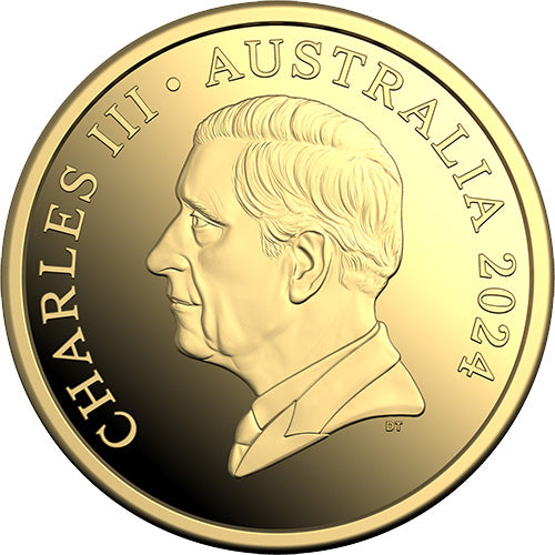 2024 $10 Kangaroo Series - Desert Life 1/10oz Gold Proof Coin 