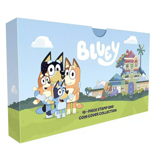 2024 $1 Bluey Bucks 10 PNC with Limited Edition Box Coin & Stamp Cover Pack - PNC Collection