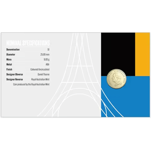 2024 $1 Paris '24 Olympic Games Coin & Stamp Cover PNC