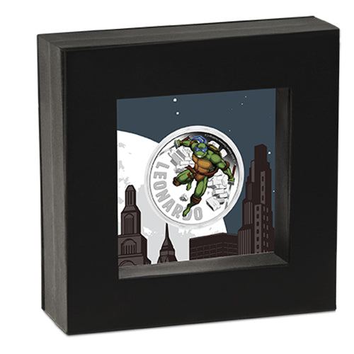 2024 $1 Teenage Mutant Ninja Turtles - Leonardo 1oz Silver Proof Coloured Coin