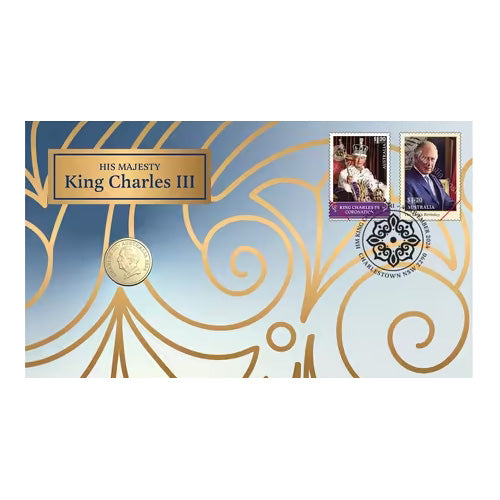 2024 $2 King Charles III Coin & Stamp Cover PNC