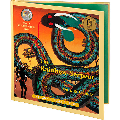 2025 20c 50th Anniversary of The Rainbow Serpent - Special Edition Book with Cu/Ni Coin