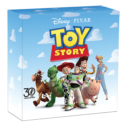 2025 50c 30 Years of Toy Story 1/2oz Silver Proof Coloured Coin