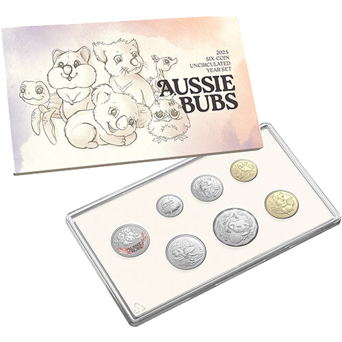 2025 Baby Mint Set 6 Coin Set - Aussie Bubs