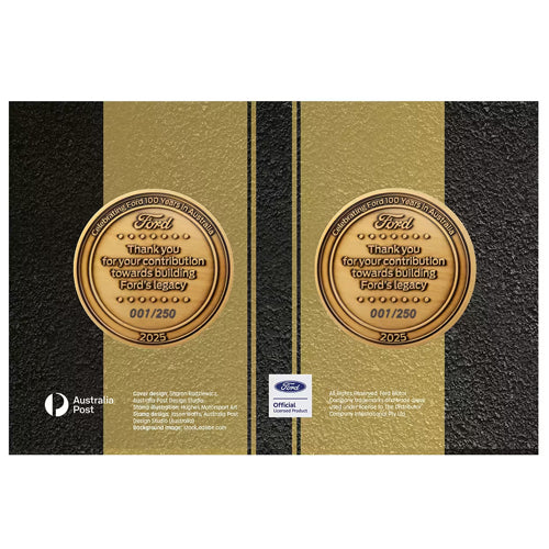 Ford First and Last Car Limited Edition Two Medallion Cover - PNC