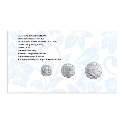 2025 The King's Birthday King's Birthday Three Coin Postal Numismatic Cover PNC