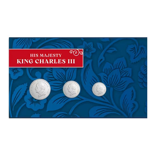 2025 The King's Birthday King's Birthday Three Coin Postal Numismatic Cover PNC