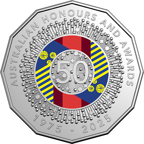 2025 50 Years of the Australian Honours System Uncirculated Year Set
