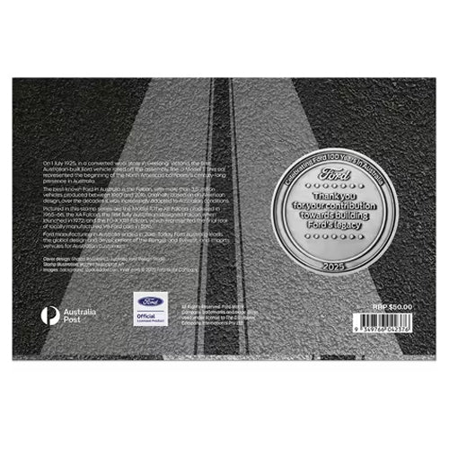 Ford First Car Medallion and Logo Badge Cover PNC