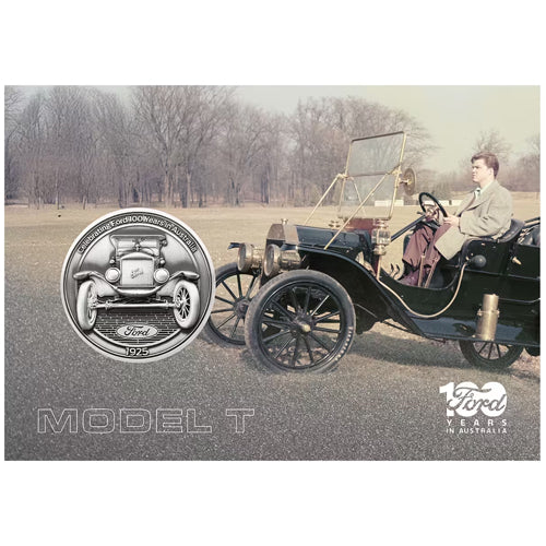 Ford First Car Medallion and Logo Badge Cover PNC