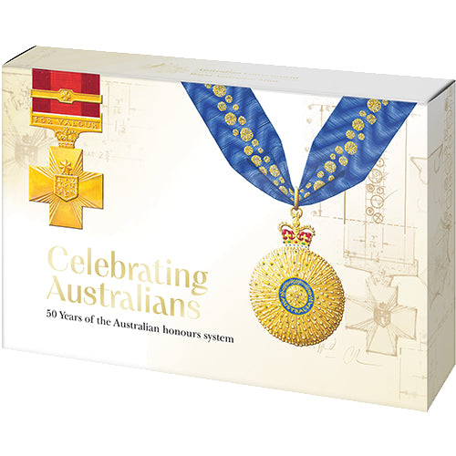 2025 50 Years of the Australian Honours System Proof Year Set 