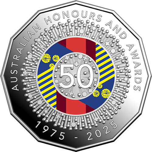 2025 50 Years of the Australian Honours System Proof Year Set 