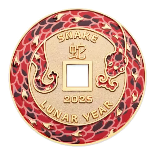 2025 Year of the Snake Medallion & Stamp Cover PNC
