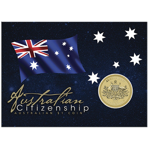 2025 $1 Australian Citizenship Uncirculated Coin in Card