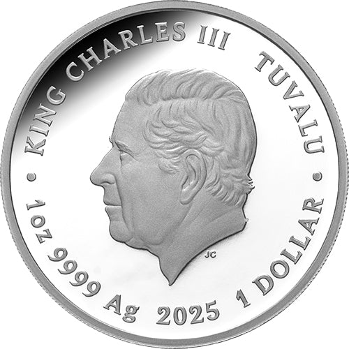 2025 $1 Deadly & Dangerous Series - Tiger Snake 1oz Silver Proof Coin