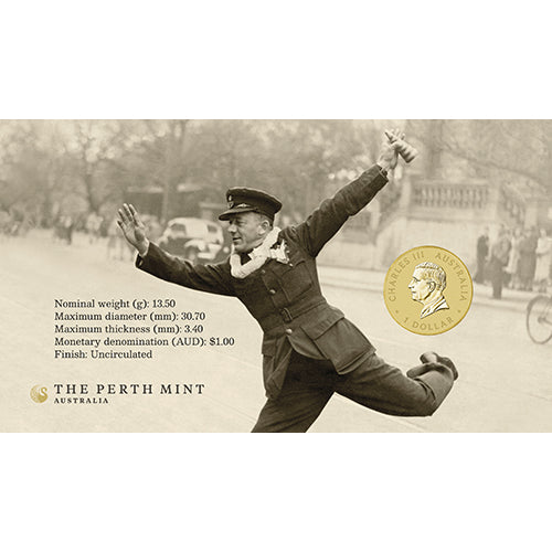 2025 $1 80th Anniversary End of WWII Coin & Stamp Cover PNC