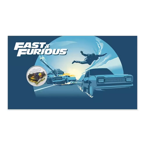 2025 $1 Fast & Furious Coin & Stamp Cover PNC