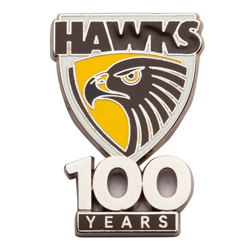 2025 $1 100 Years of Hawthorn Hawks Football Club Pin, Coin & Stamp Cover PNC 