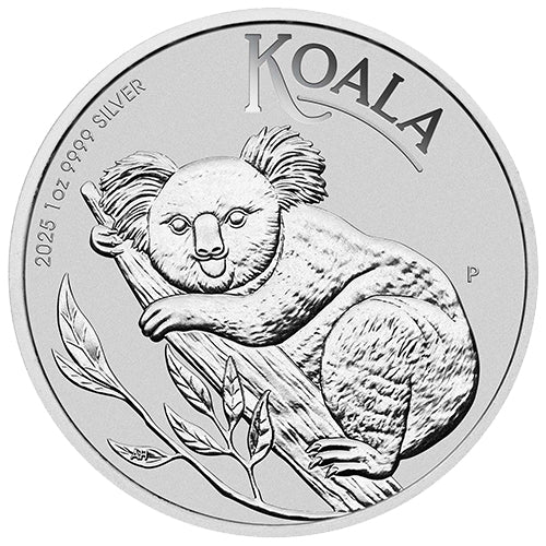 2025 $1 Australian Koala 1oz Silver Bullion Coin in Capsule