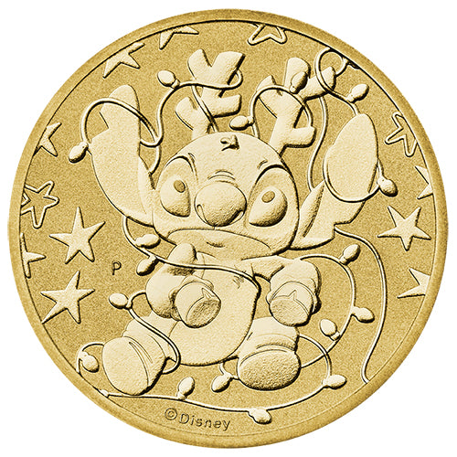 2025 $1 Merry Stitchmas Coloured Uncirculated 2 Coin & Stamp Cover PNC 