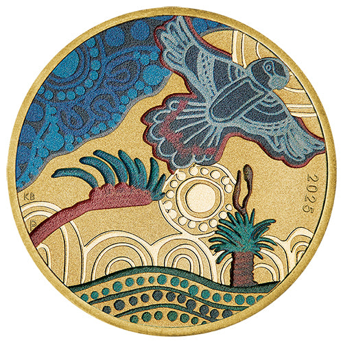 2025 $1 Ngana Nyitting Black Cockatoo Coin & Stamp Cover PNC
