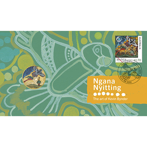 2025 $1 Ngana Nyitting Black Cockatoo Coin & Stamp Cover PNC