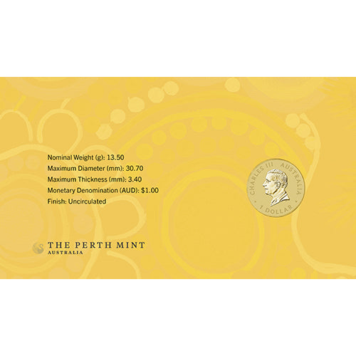 2025 $1 Ngana Nyitting Black Cockatoo Coin & Stamp Cover PNC